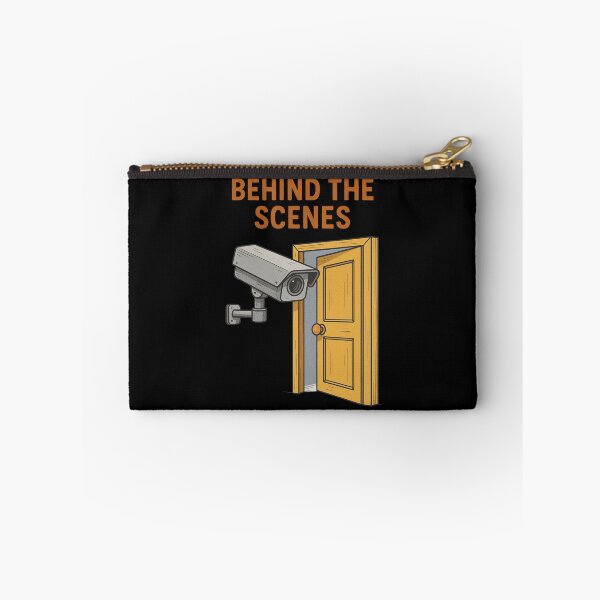 Item preview, Behind The Scenes Security Camera Cartoon Joke designed and sold by Virelo.