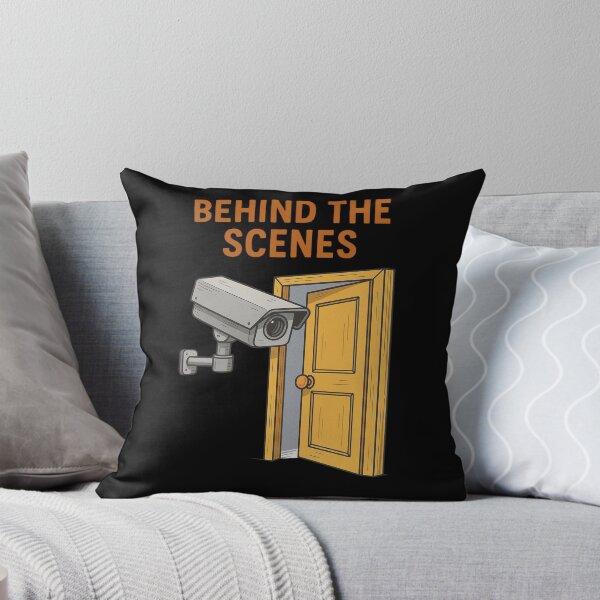 Item preview, Behind The Scenes Security Camera Cartoon Joke designed and sold by Virelo.
