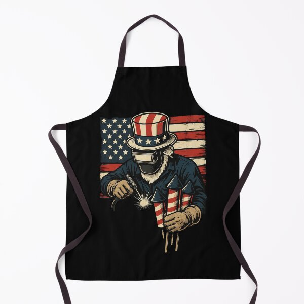 Item preview, Welding Uncle Sam Patriotic 4th of July Design designed and sold by Virelo.