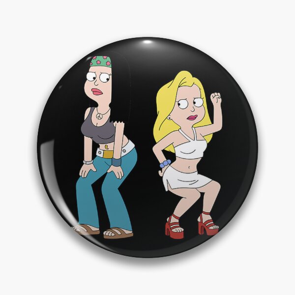 Item preview, American Dad Hayley And Francine Dance Off designed and sold by alonedesigner.