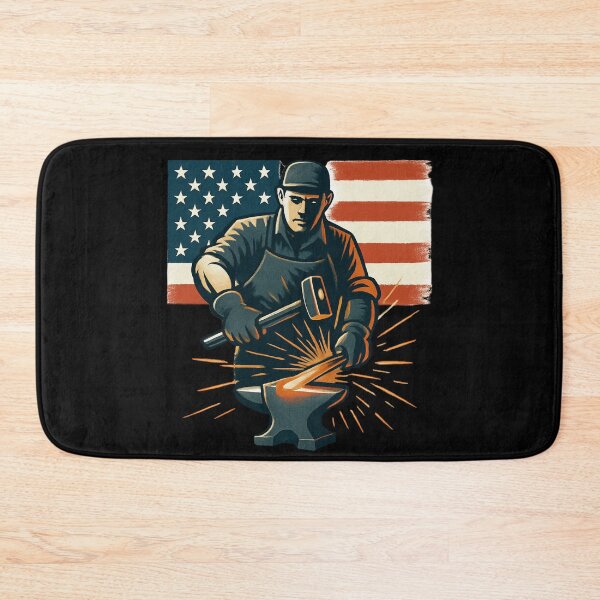Item preview, Freedom Forge American Flag Metalsmith Art designed and sold by Virelo.