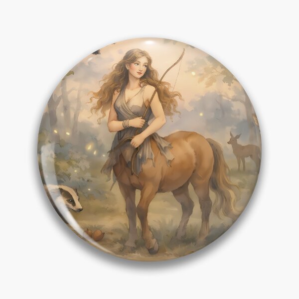 Item preview, Centaur Girl in Enchanted Forest designed and sold by cuprum.