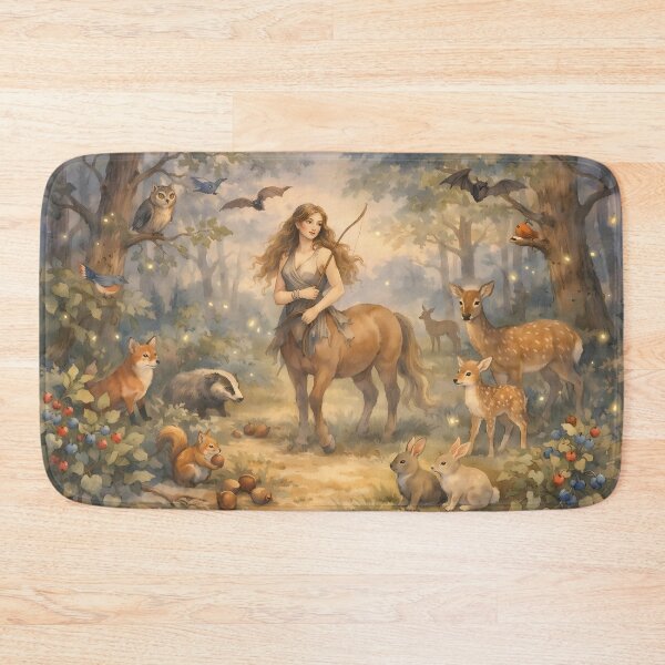 Item preview, Centaur Girl in Enchanted Forest designed and sold by cuprum.