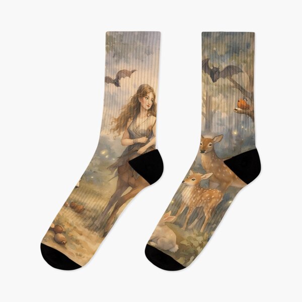 Item preview, Centaur Girl in Enchanted Forest designed and sold by cuprum.
