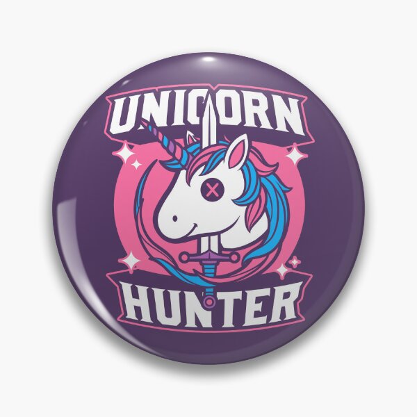 Item preview, Unicorn Hunter - Funny Fantasy Joke designed and sold by Studio Mootant.