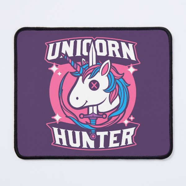 Item preview, Unicorn Hunter - Funny Fantasy Joke designed and sold by Studio Mootant.