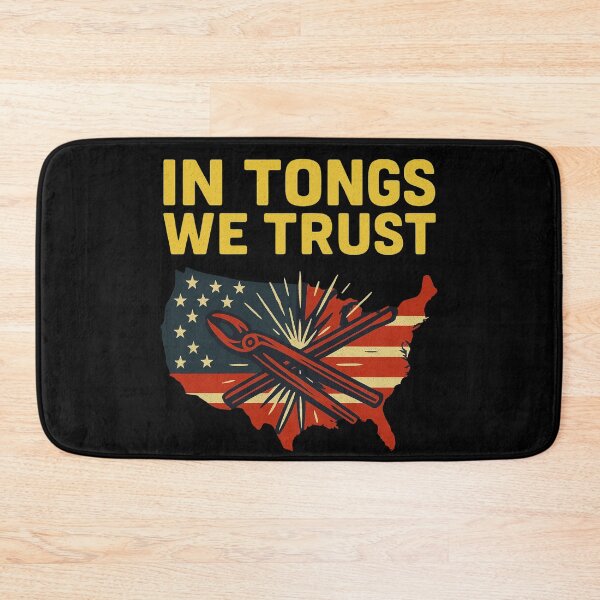 Item preview, In Tongs We Trust Patriotic USA Blacksmith Graphic designed and sold by Virelo.