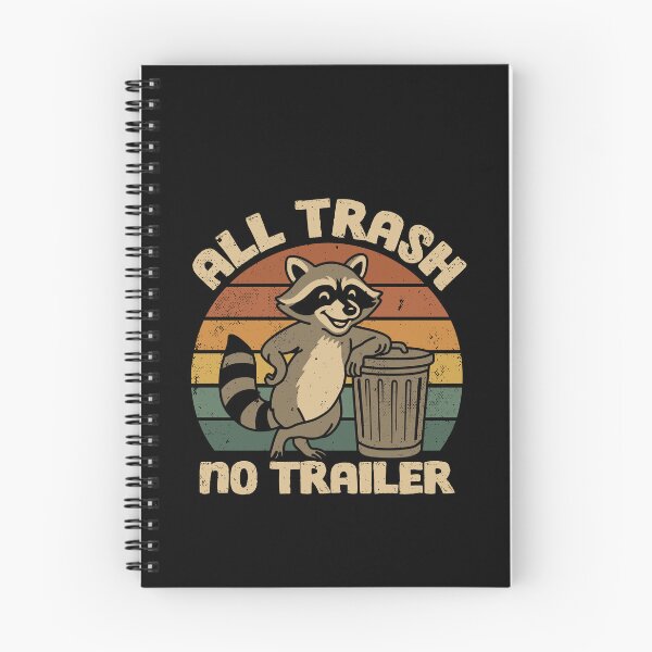 Item preview, All Trash No Trailer Retro designed and sold by NQArtist.