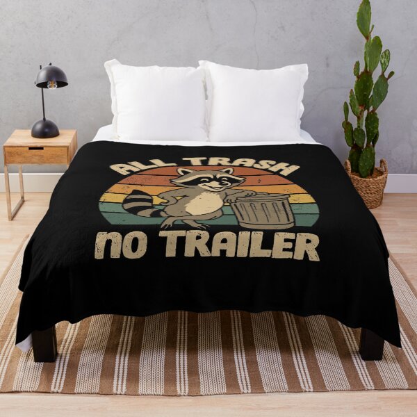 Item preview, All Trash No Trailer Retro designed and sold by NQArtist.