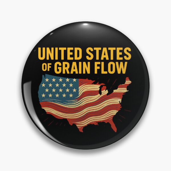 Item preview, United States Of Grain Flow Gift For Patriot designed and sold by Virelo.