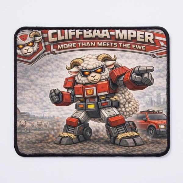 Item preview, MechaSheep: Cliffbaa-mper (More Than Meets the Ewe) designed and sold by Thpoar.