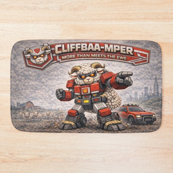 Item preview, MechaSheep: Cliffbaa-mper (More Than Meets the Ewe) designed and sold by Thpoar.
