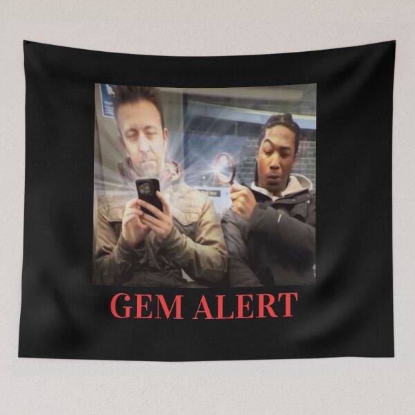Item preview, gem alert TikTok guy meme designed and sold by cloudzer0000.