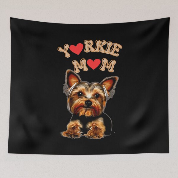 Artikelvorschau, Yorkie-Mama entworfen und verkauft von MugsAndDuds.
