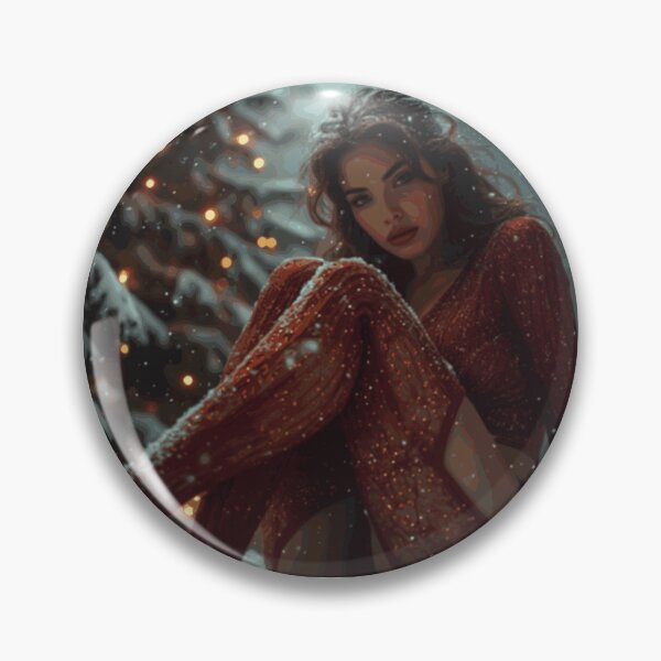 Item preview, Enchanted Winter Comic Art - Radiant Red Glitter Style designed and sold by SanjaKumar.