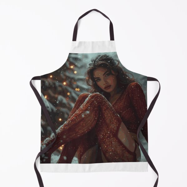 Item preview, Enchanted Winter Comic Art - Radiant Red Glitter Style designed and sold by SanjaKumar.
