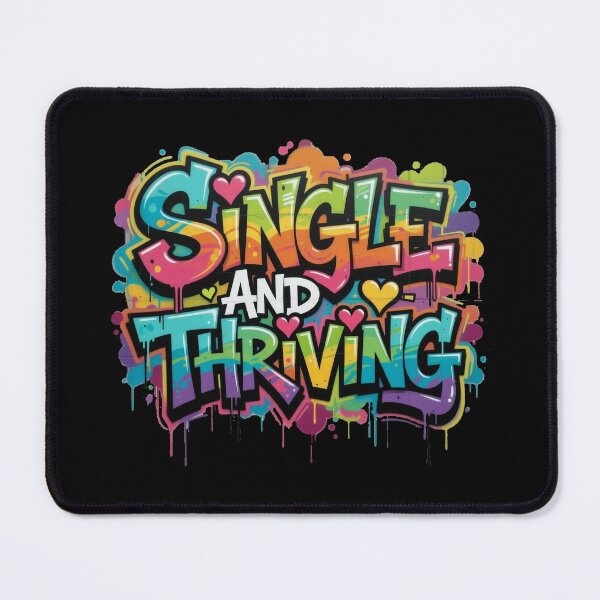 Item preview, Colorful Graffiti Single And Thriving designed and sold by Jagruti_Artzone.