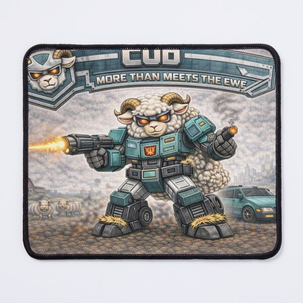 Item preview, MechaSheep: Cud (More Than Meets the Ewe) designed and sold by Thpoar.