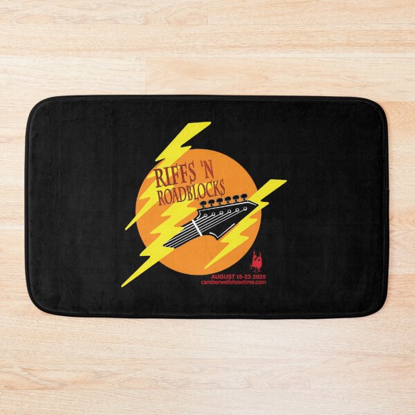 Item preview, Riffs 'N Roadblocks - Camberwell Showtime 2025 designed and sold by Saveyourmoney.