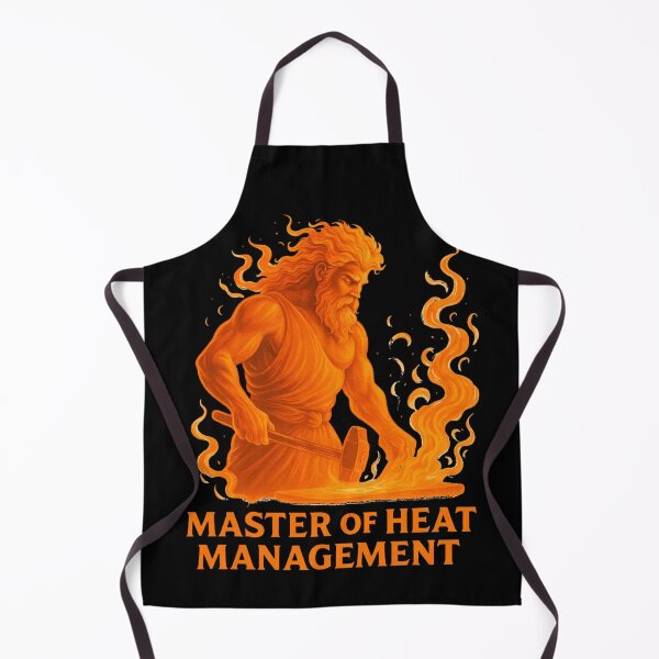 Item preview, Master Of Heat Management Funny Gifts For Blacksmith designed and sold by Virelo.