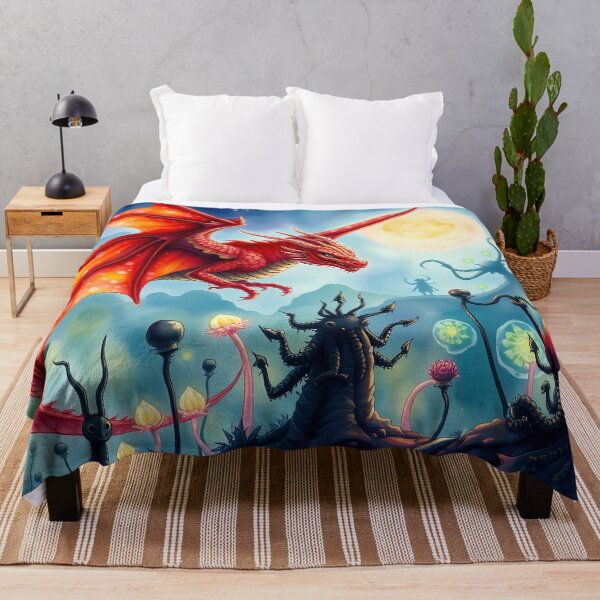Item preview, Majestic Dragon Under Moonlight designed and sold by cuprum.