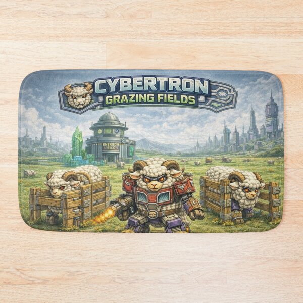 Item preview, MechaSheep: Cyberton Grazing Fields (More Than Meets the Ewe) designed and sold by Thpoar.