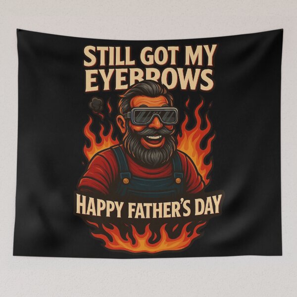 Item preview, Still Got My Eyebrows Funny Metalsmith Dad Design designed and sold by Virelo.