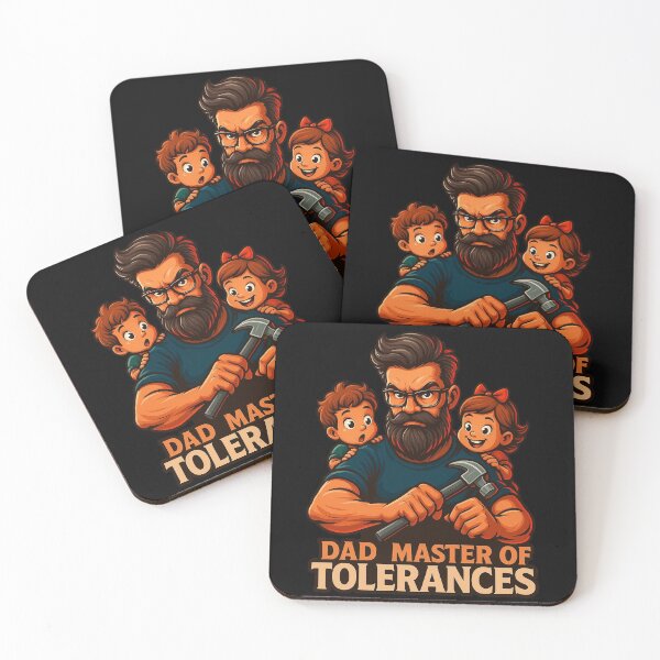 Item preview, Dad Master Of Tolerances Fun Gift For Dad designed and sold by Virelo.