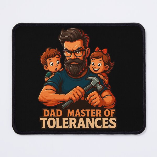 Item preview, Dad Master Of Tolerances Fun Gift For Dad designed and sold by Virelo.