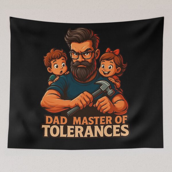 Item preview, Dad Master Of Tolerances Fun Gift For Dad designed and sold by Virelo.