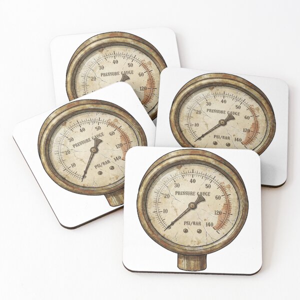Item preview, Vintage Pressure Gauge designed and sold by pictranoosa.