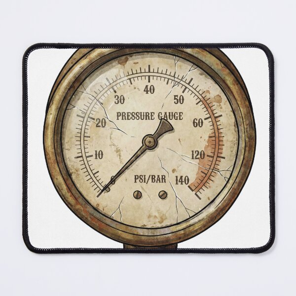 Item preview, Vintage Pressure Gauge designed and sold by pictranoosa.