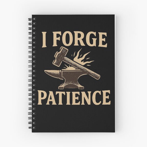 Item preview, I Forge Patience Blacksmith Humor designed and sold by Virelo.