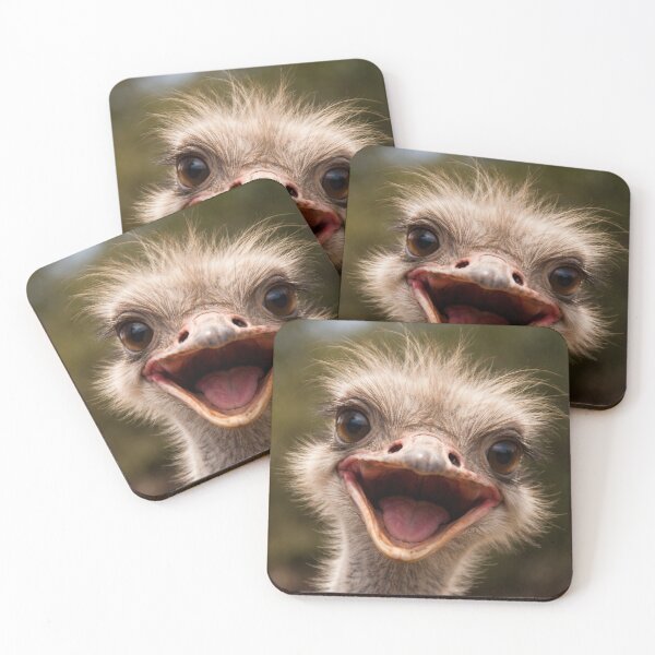 Item preview, Funny Ostrich Face – Hilarious Animal Close-Up designed and sold by Darlin8888.