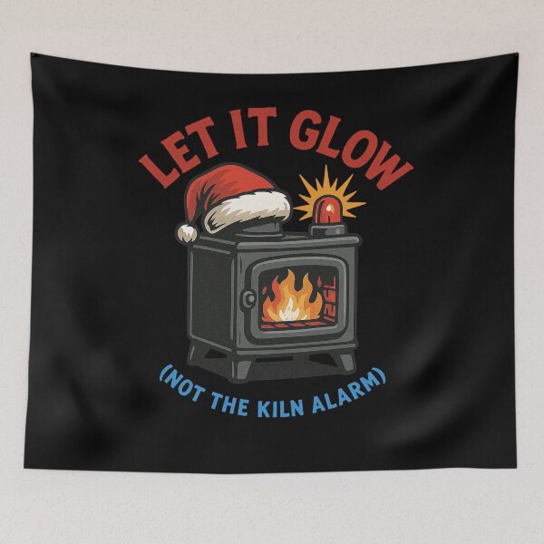 Item preview, Funny Metalsmith Christmas Kiln Design designed and sold by Virelo.