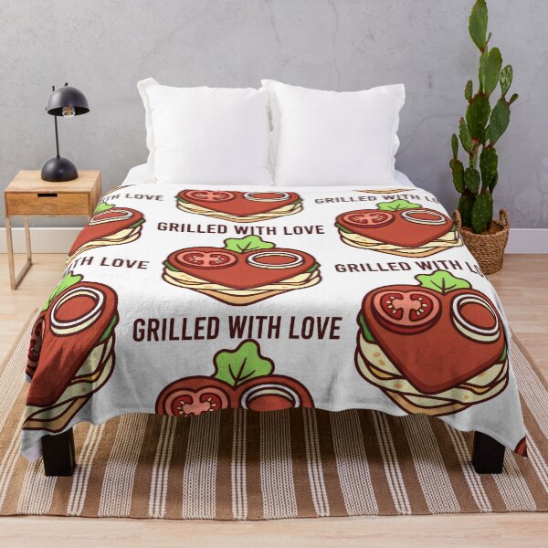 Aperçu de l'œuvre Illustration d'un hamburger gastronomique en forme de cœur créée et vendue par SplashTastic.