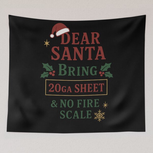 Item preview, Metalsmith Christmas Tools Metalsmith’s funny wishes designed and sold by Virelo.