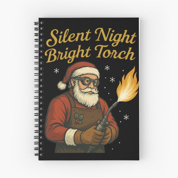 Item preview, Silent Night Bright Torch Metalsmith Christmas Design designed and sold by Virelo.
