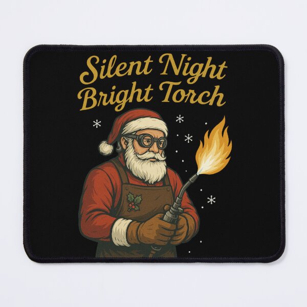 Item preview, Silent Night Bright Torch Metalsmith Christmas Design designed and sold by Virelo.