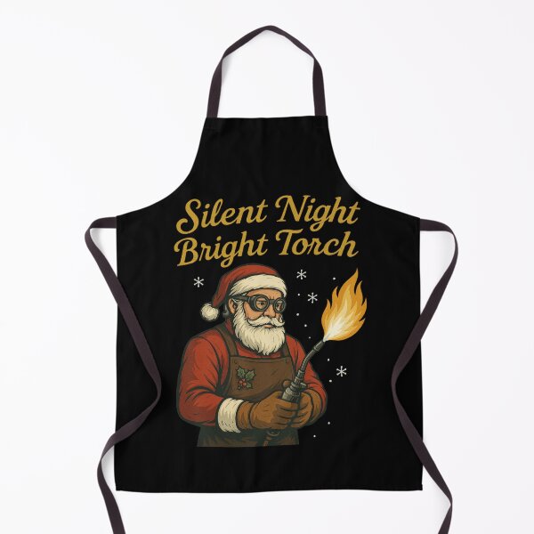Item preview, Silent Night Bright Torch Metalsmith Christmas Design designed and sold by Virelo.