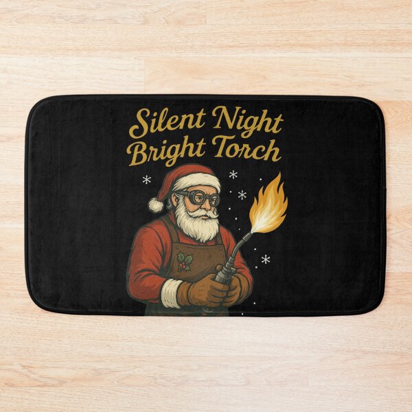 Item preview, Silent Night Bright Torch Metalsmith Christmas Design designed and sold by Virelo.