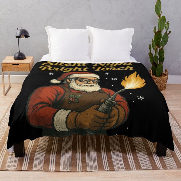 Item preview, Silent Night Bright Torch Metalsmith Christmas Design designed and sold by Virelo.