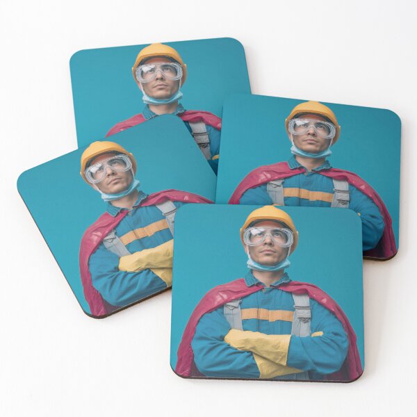 Item preview, PPE Hero – Personal Protective Equipment Superhero | Safety & Essential Worker Design 2 designed and sold by WordPlayStudio.