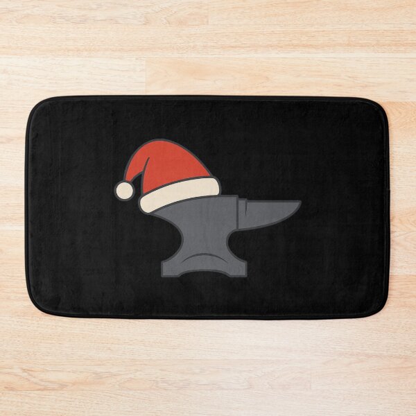 Item preview, Blacksmith Anvil With Santa Hat Gift For Christmas designed and sold by Virelo.