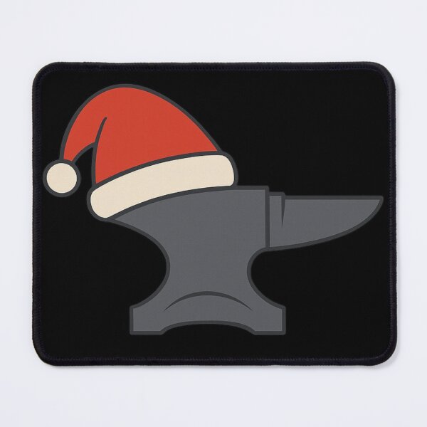 Item preview, Blacksmith Anvil With Santa Hat Gift For Christmas designed and sold by Virelo.