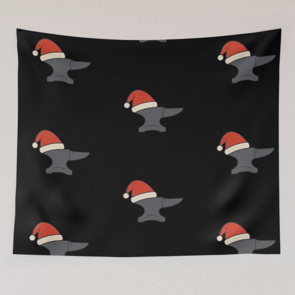 Item preview, Blacksmith Anvil With Santa Hat Gift For Christmas designed and sold by Virelo.