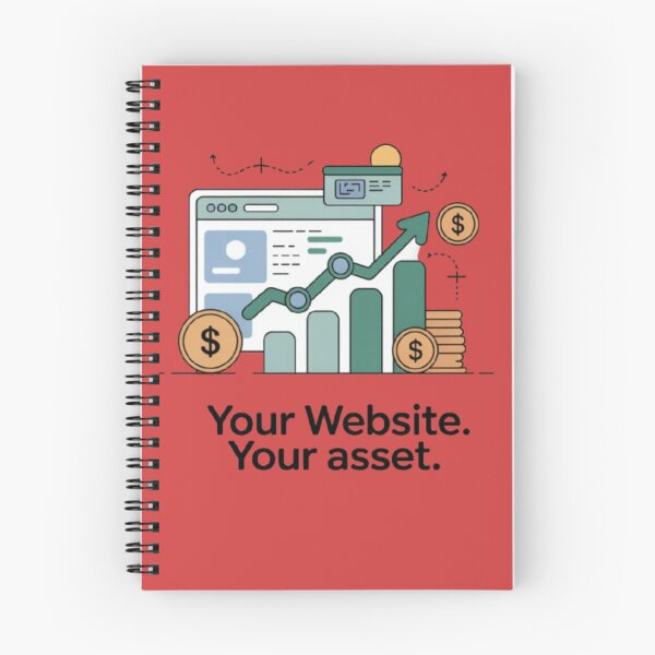 Item preview, Your Website. Your Asset. – Digital Business & Entrepreneur Design designed and sold by KomalArtStudio.