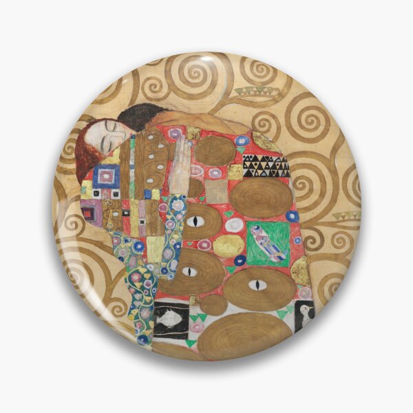 Item preview, Nine Cartoons Fulfillment Lovers by Gustav Klimt: Vienna Secession Art Print designed and sold by artofuniverse.