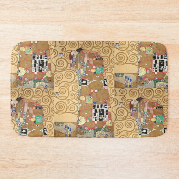 Item preview, Nine Cartoons Fulfillment Lovers by Gustav Klimt: Vienna Secession Art Print designed and sold by artofuniverse.