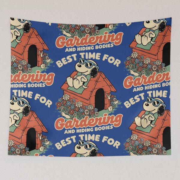 Item preview, Beagle Body Garden - Funny Spring Gift designed and sold by Studio Mootant.